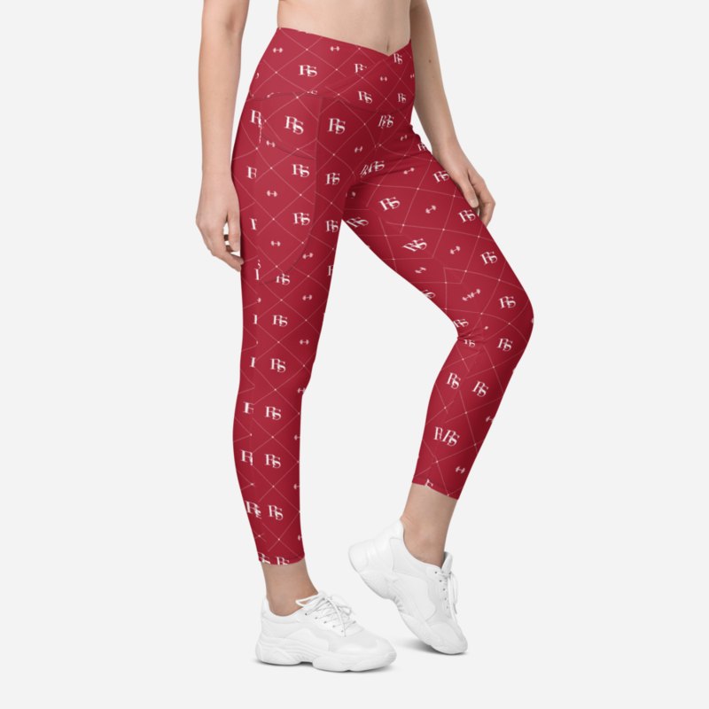 Ripped Shape Maison Monogram Canvas Leggings