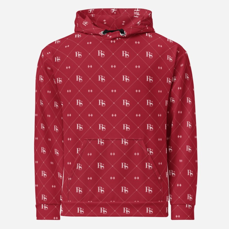 Ripped Shape Maison Monogram Canvas All-Over Hoodie