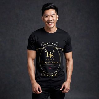 Ripped Shape Maison Baroque Cartouche Tee AI model