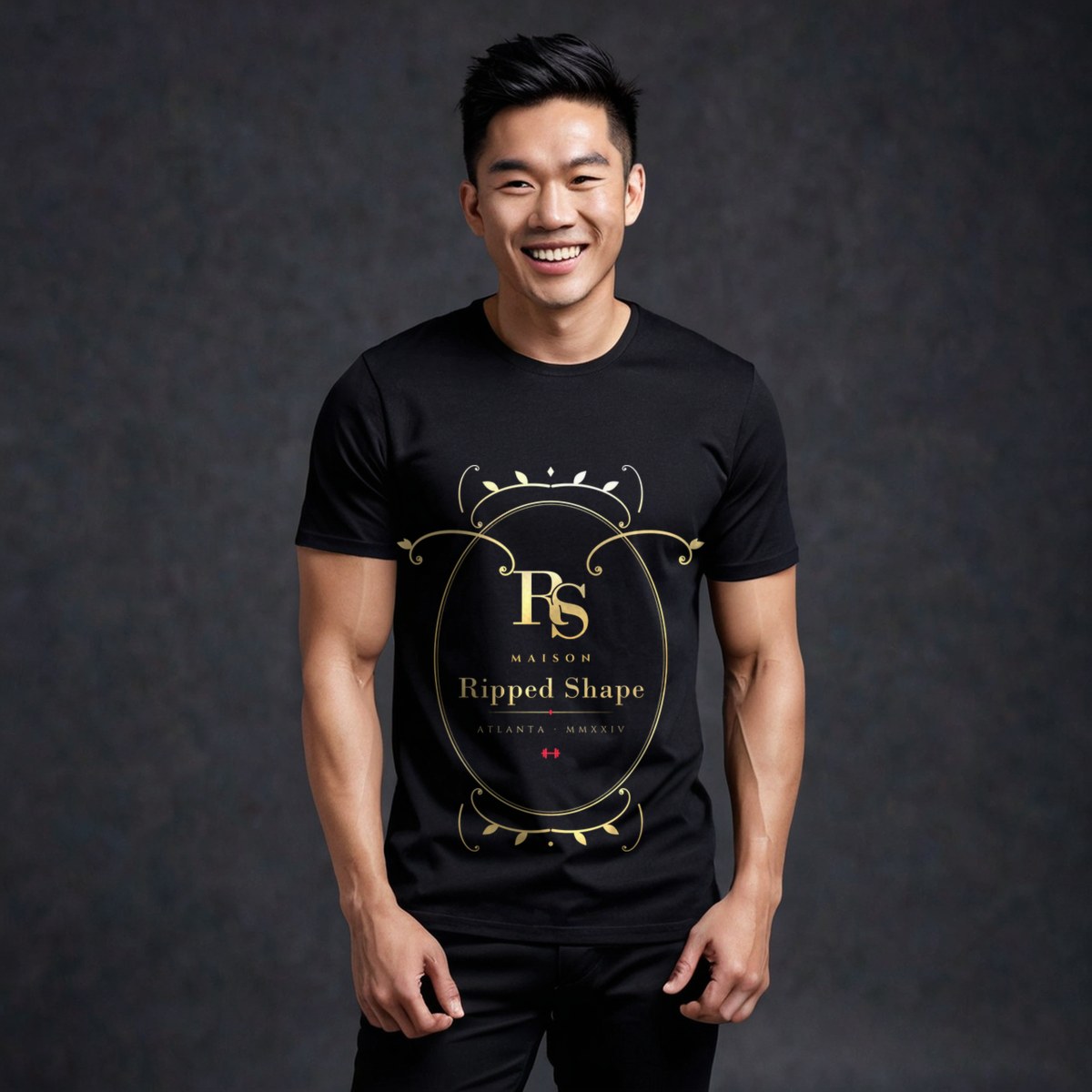 Ripped Shape Maison Baroque Cartouche Tee