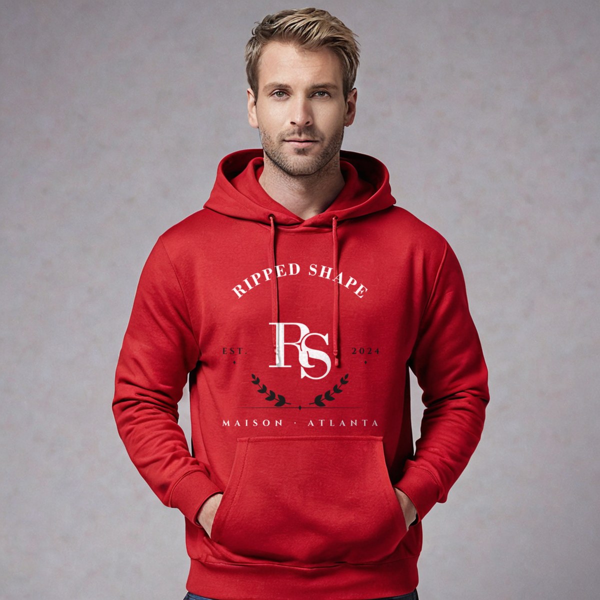 Ripped Shape Maison Heritage Arch Hoodie